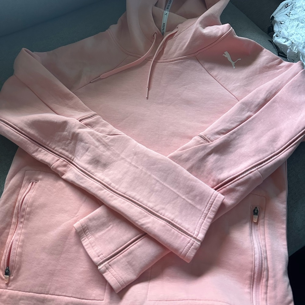 Puma Light Pink Sweatshirt